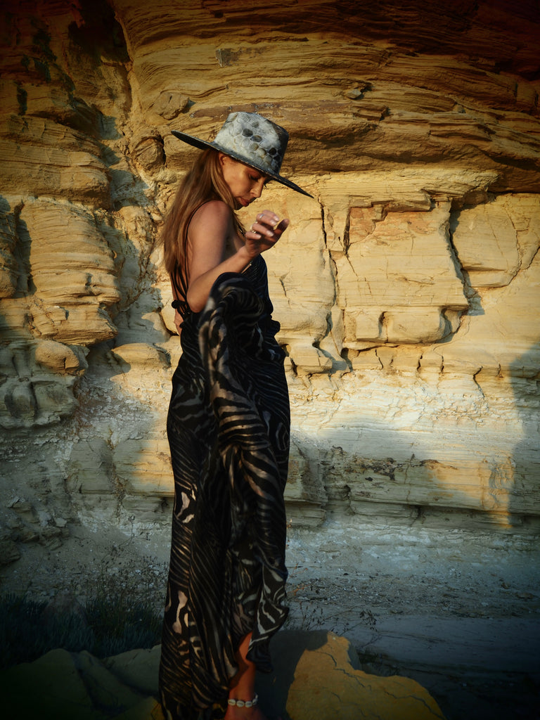 Moray Print Xarracca Silk Dress