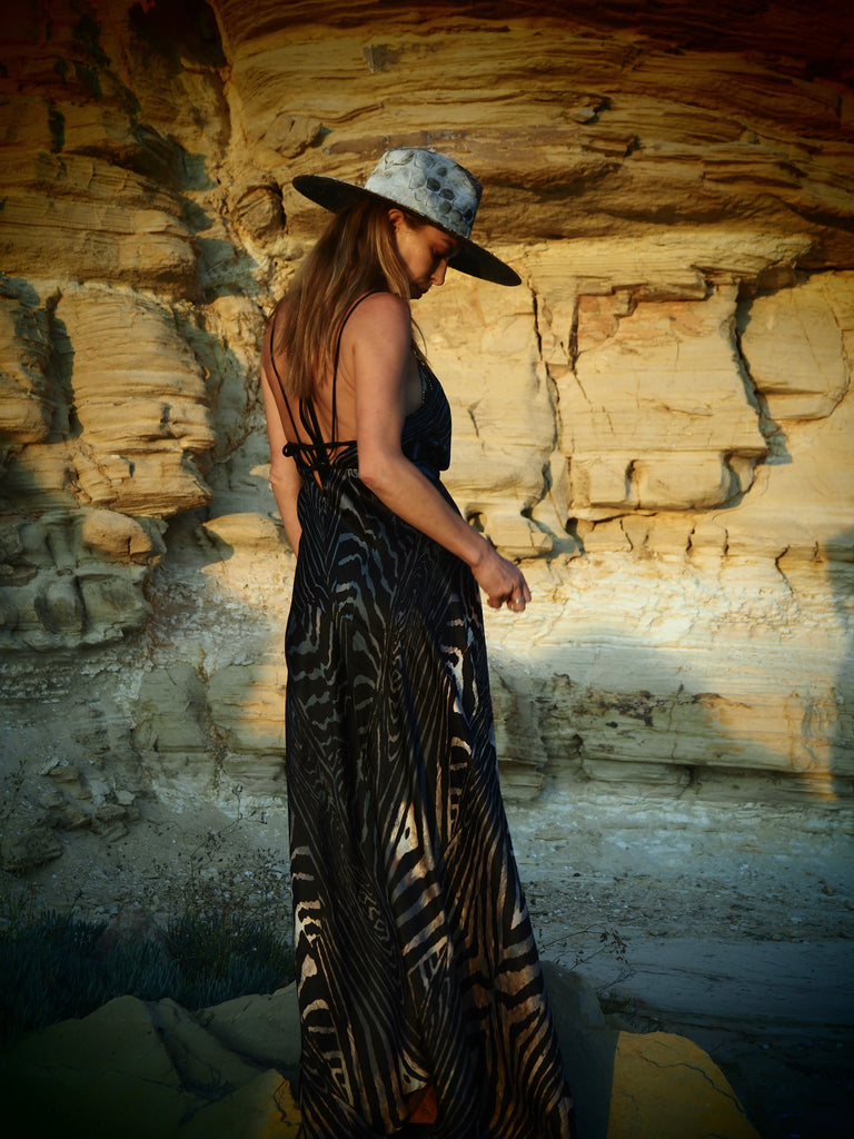 Moray Print Xarracca Silk Dress