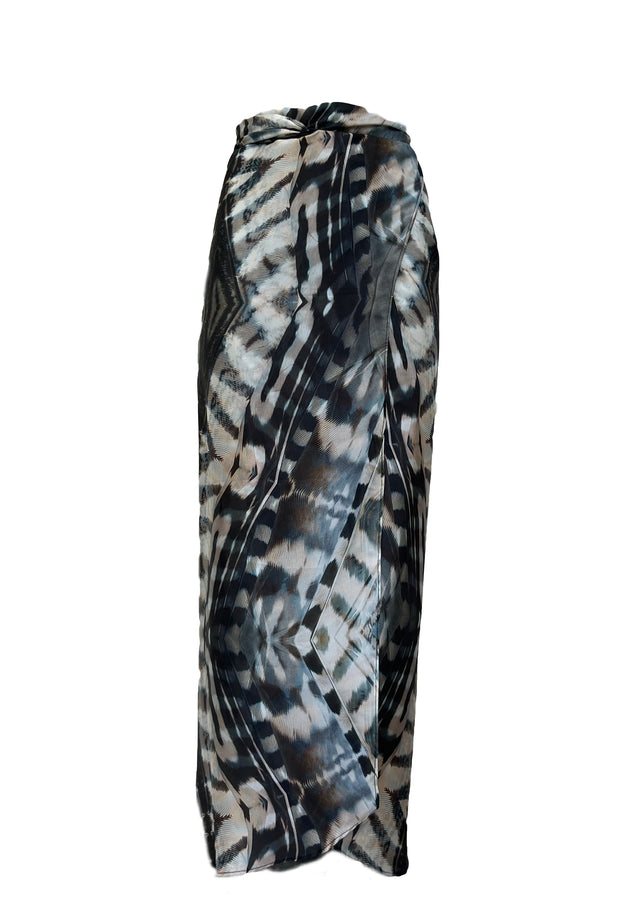 Lola Wrap Skirt - Phoenix Print