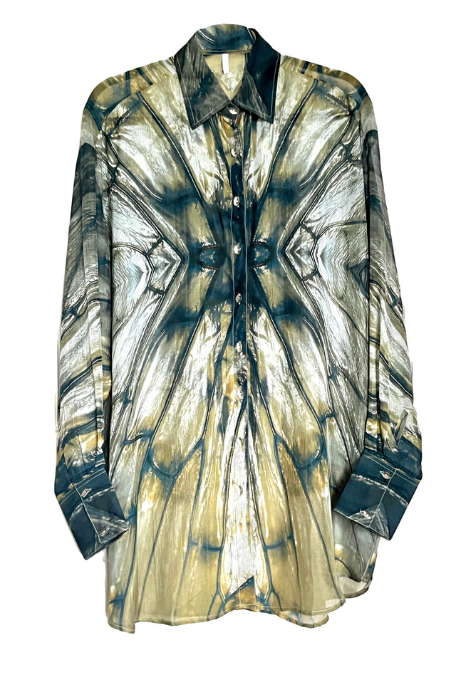 Silk Shirt - Freya Print