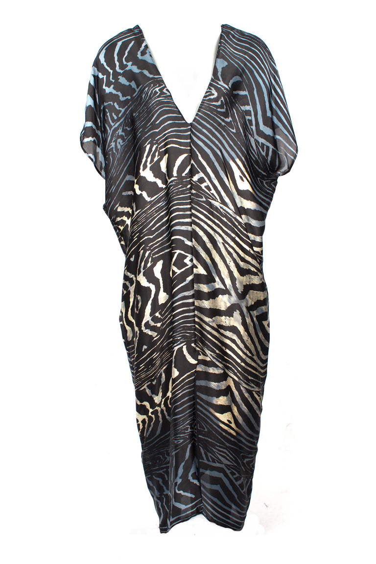 Boheme Silk Kaftan Moray