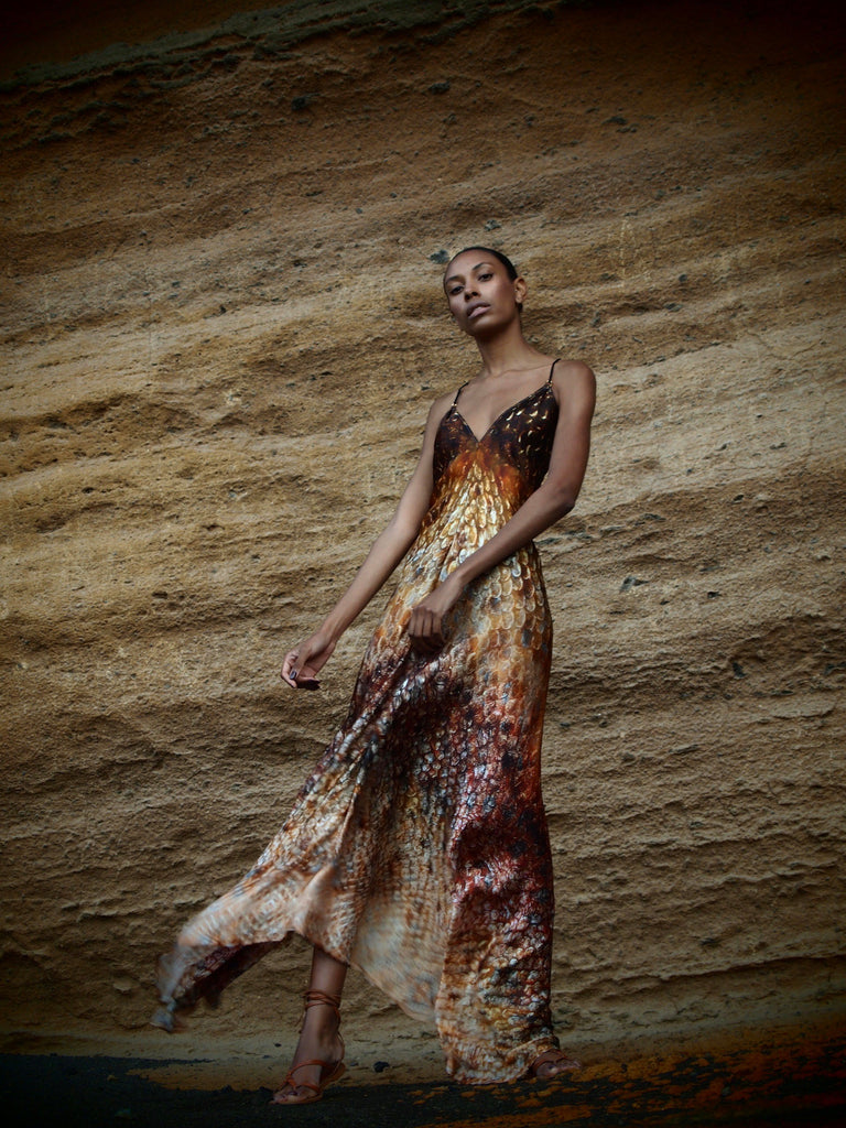 Xarracca Dress in Magma Siren Print