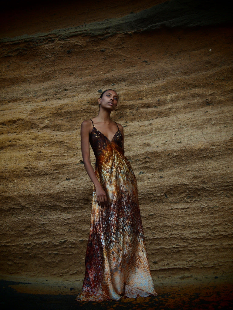 Xarracca Dress in Magma Siren Print