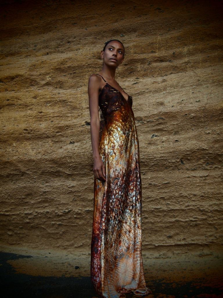 Xarracca Dress in Magma Siren Print