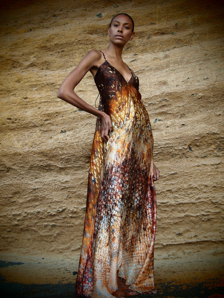 Xarracca Dress in Magma Siren Print