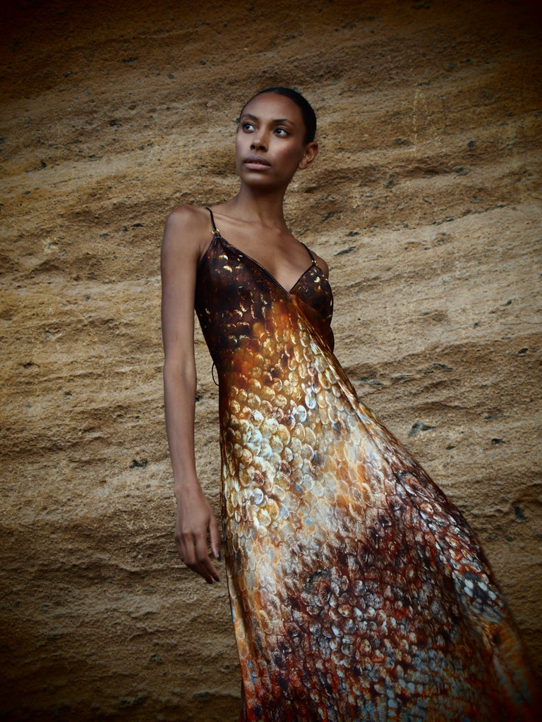 Xarracca Dress in Magma Siren Print