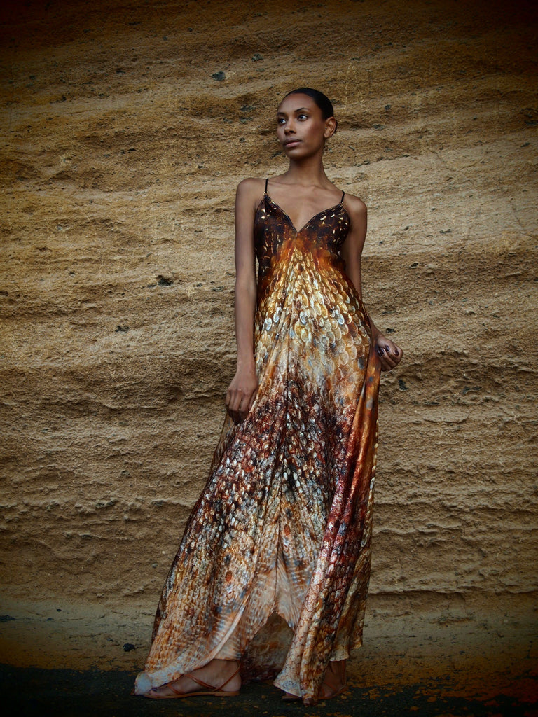 Xarracca Dress in Magma Siren Print