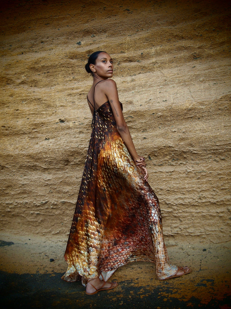 Xarracca Dress in Magma Siren Print