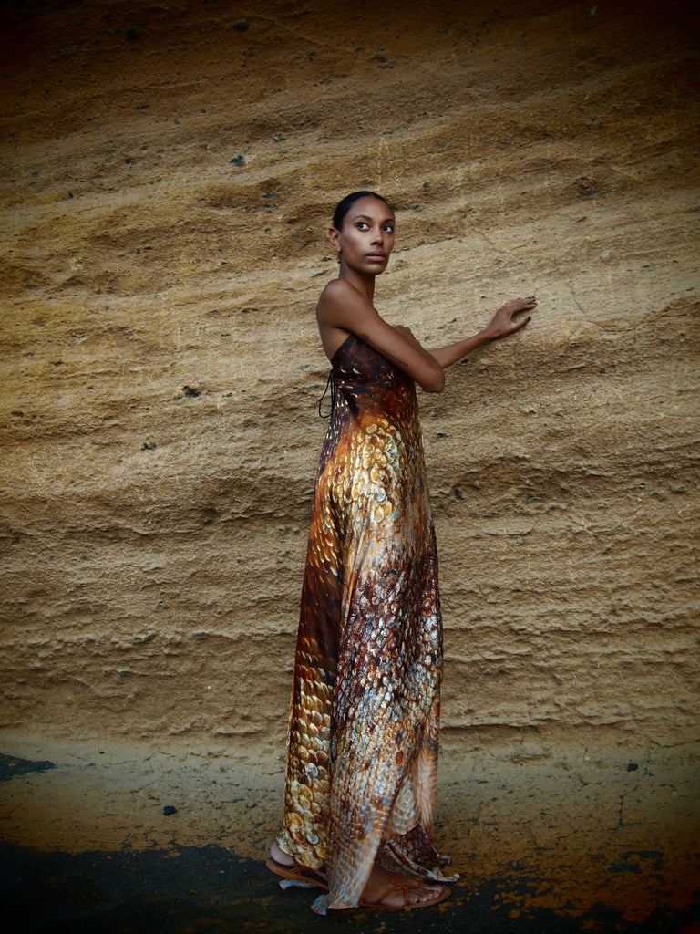 Xarracca Dress in Magma Siren Print
