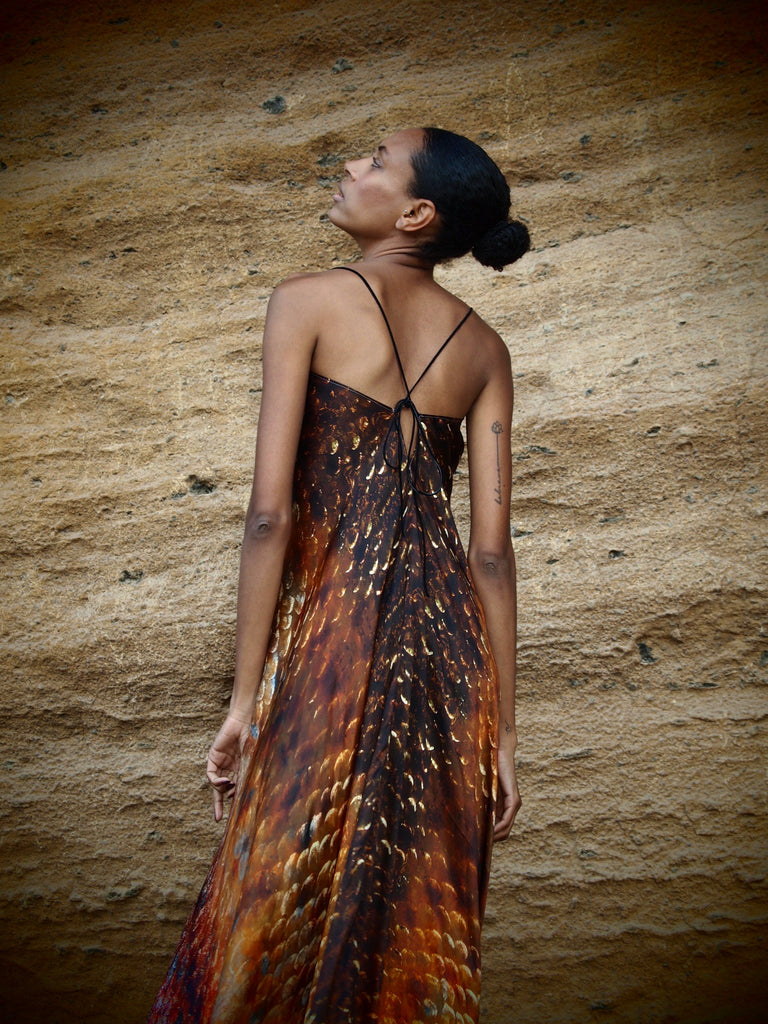 Xarracca Dress in Magma Siren Print