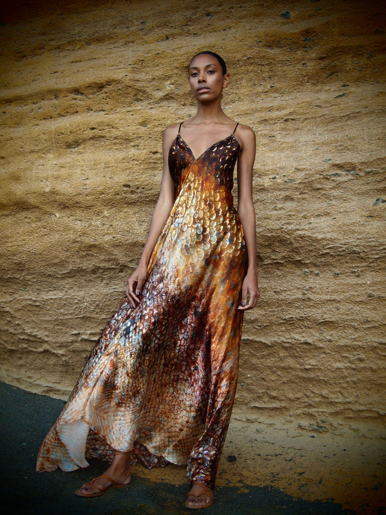 Xarracca Dress in Magma Siren Print