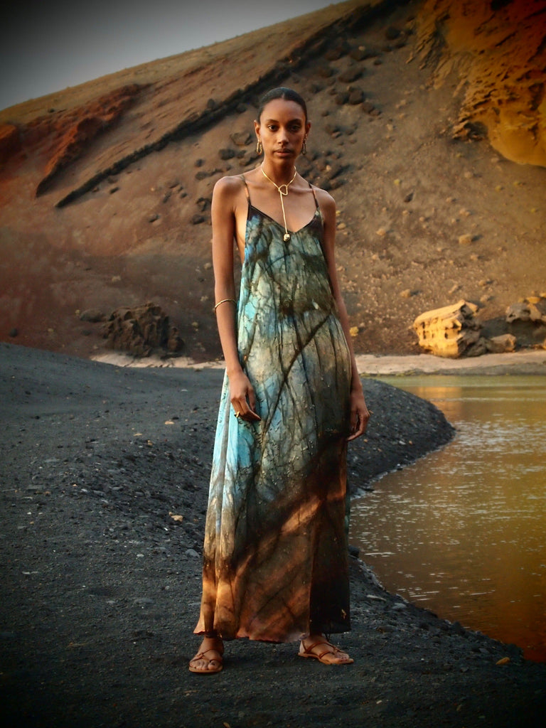 Indra Print - Mayan Silk Dress