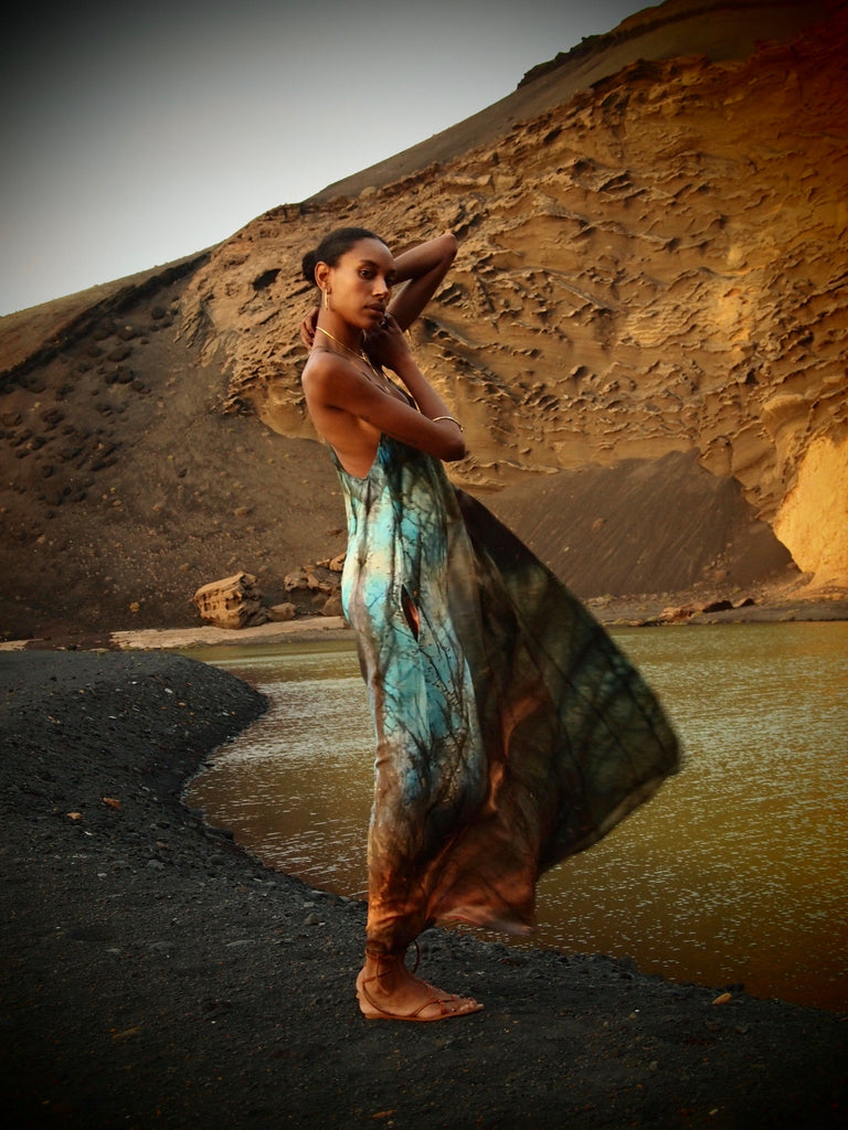 Indra Print - Mayan Silk Dress