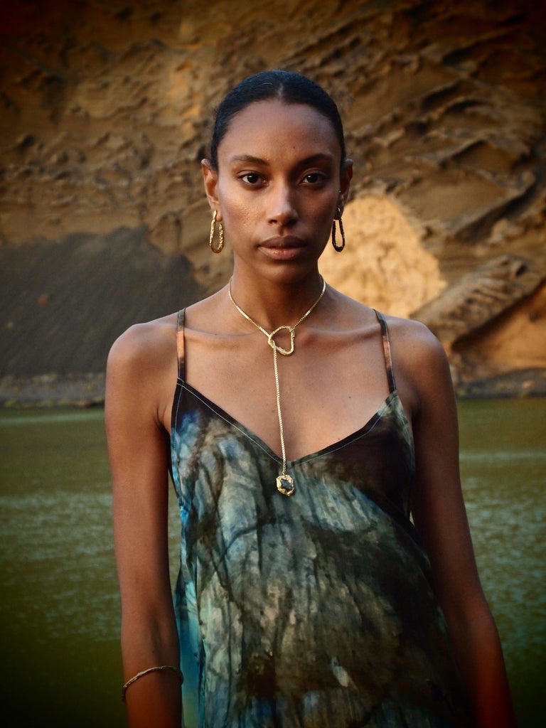 Indra Print - Mayan Silk Dress