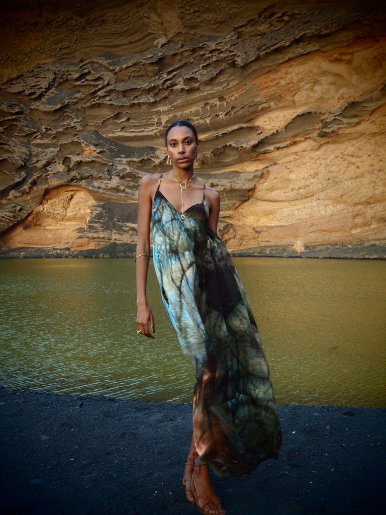 Indra Print - Mayan Silk Dress