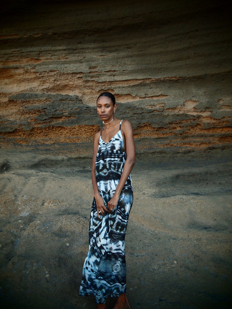 Phoenix Print - Mayan Dress