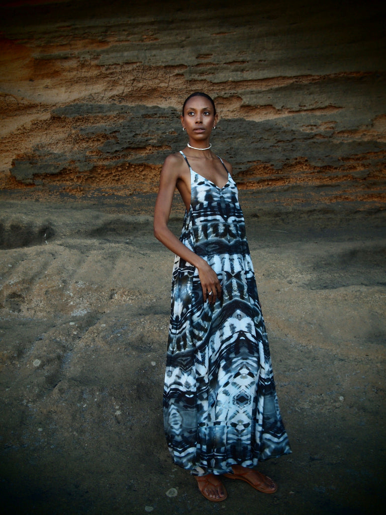 Phoenix Print - Mayan Dress