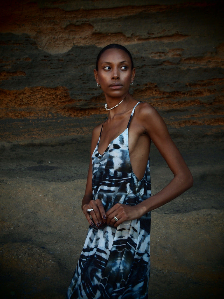 Phoenix Print - Mayan Dress