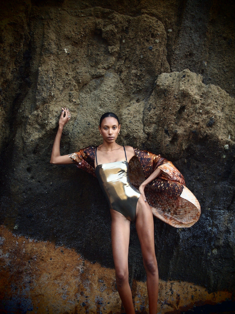 Olivia Cape is Magma Siren Print