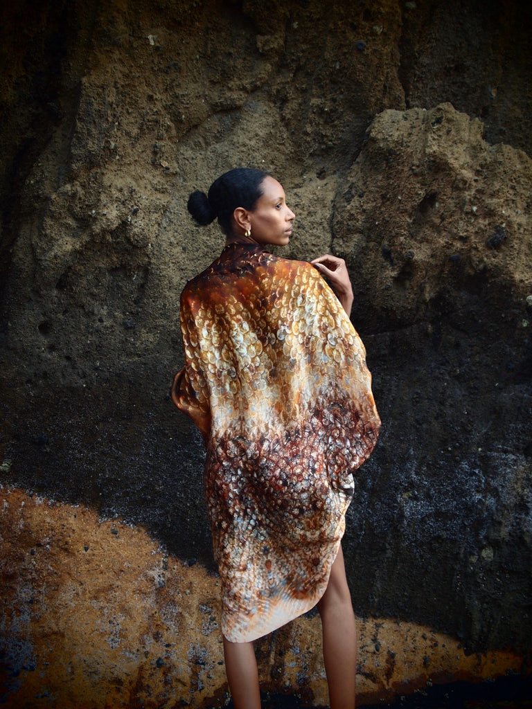 Olivia Cape is Magma Siren Print