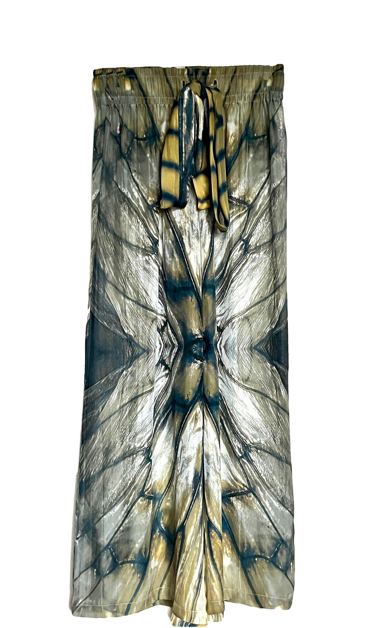 Freya Print - Silk wide legged Pants
