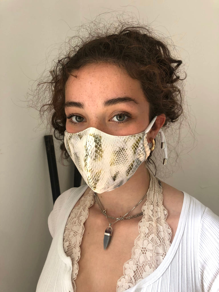 Silk Face Mask Yemanja Print