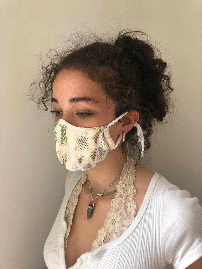 Silk Face Mask Yemanja Print
