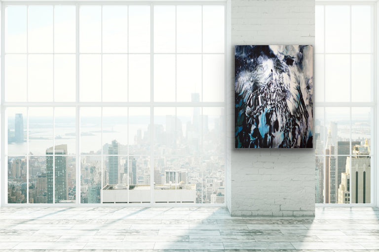 Silk Art in Charybdis Print