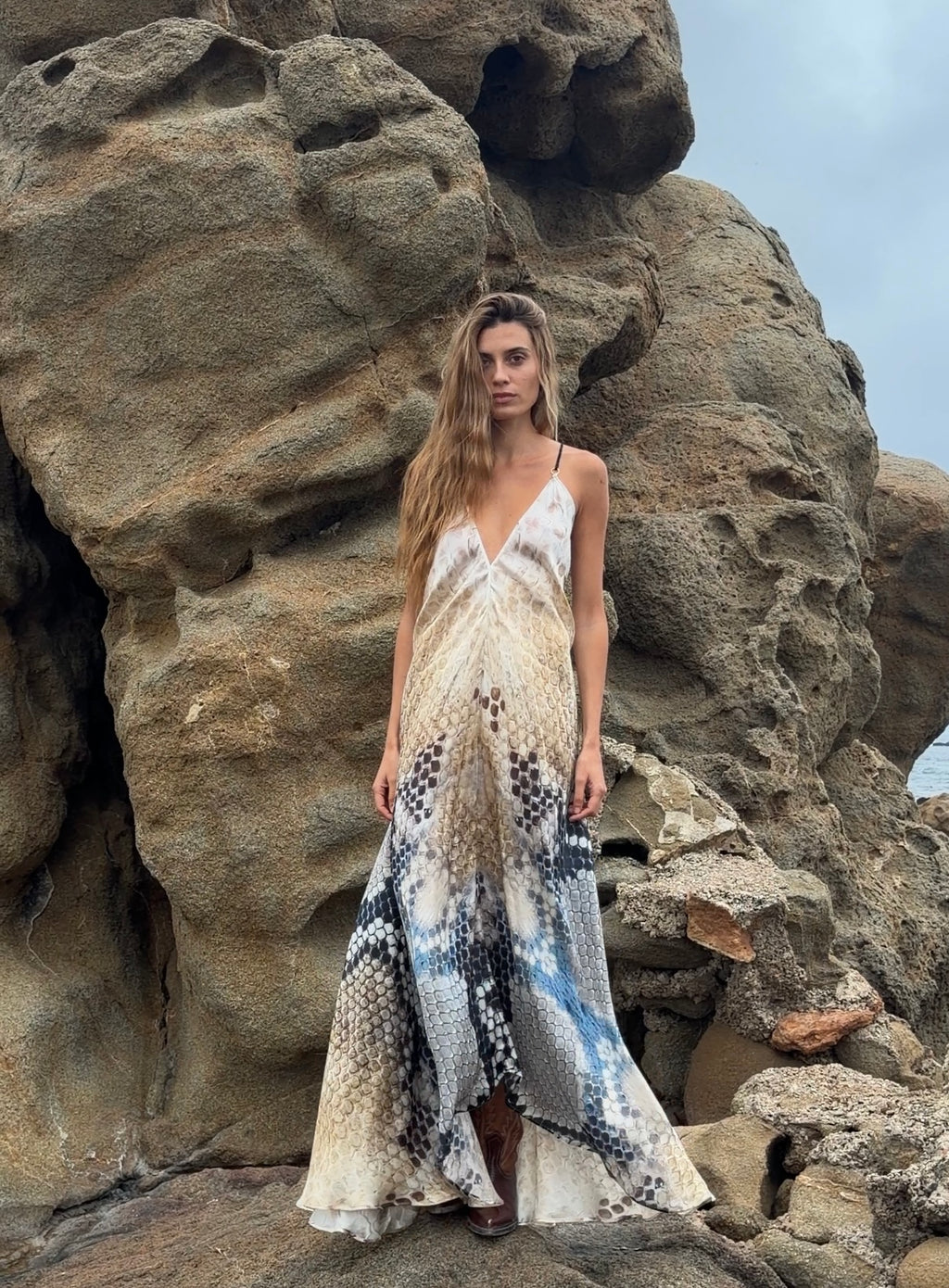 Xarracca Dress in Cobra print