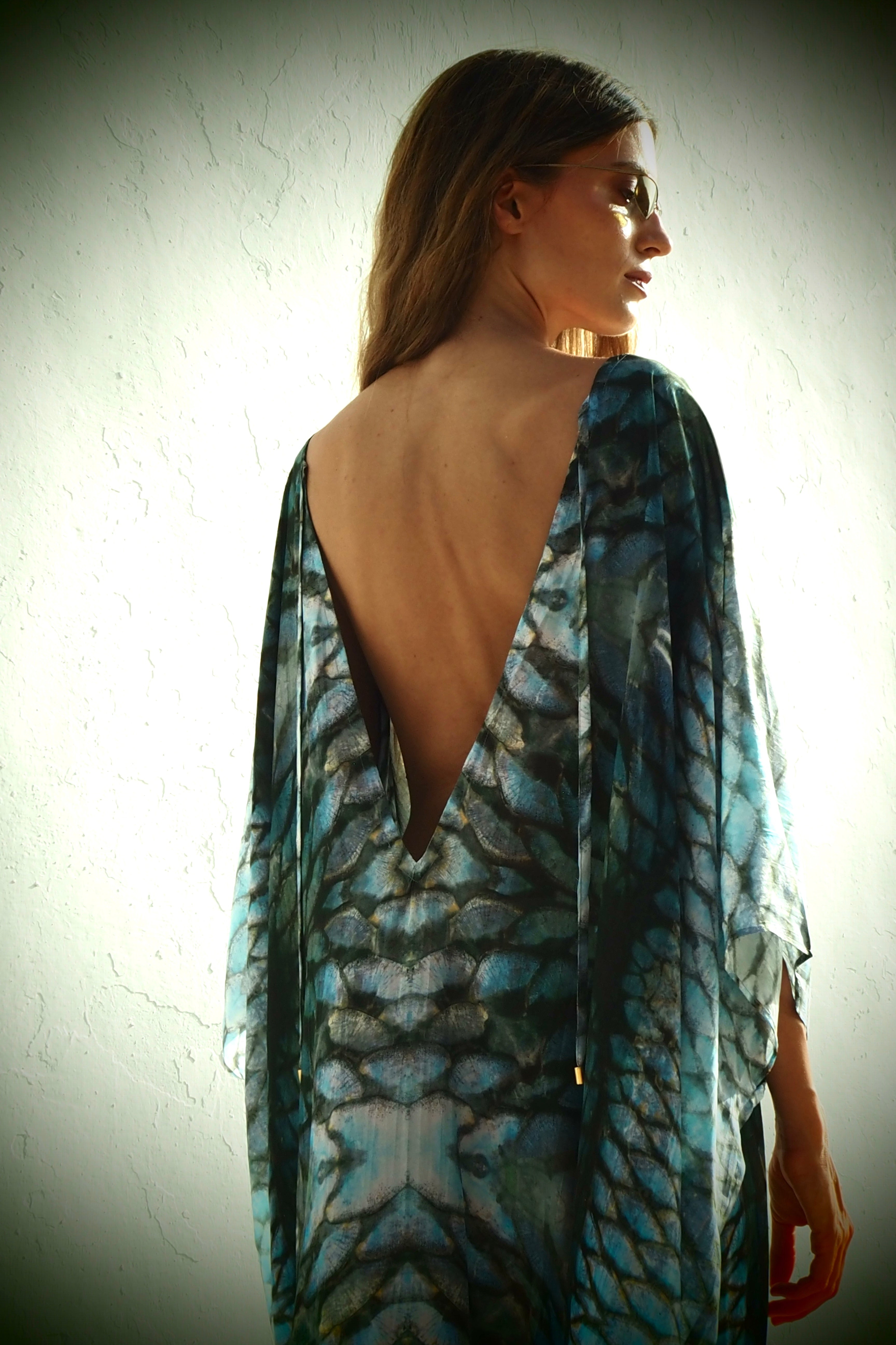 Ashtanga Kaftan - Aqua Siren