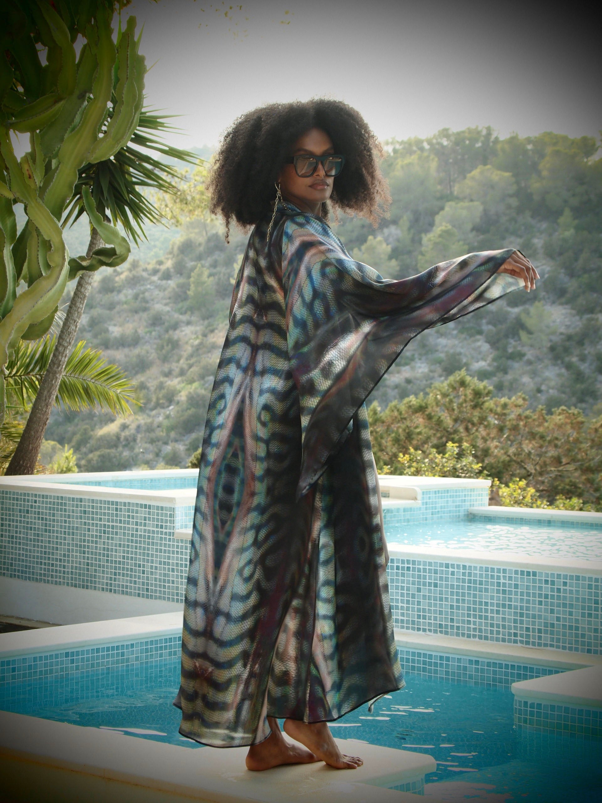 Bedouin Silk Kimono - Gaia Nuovo