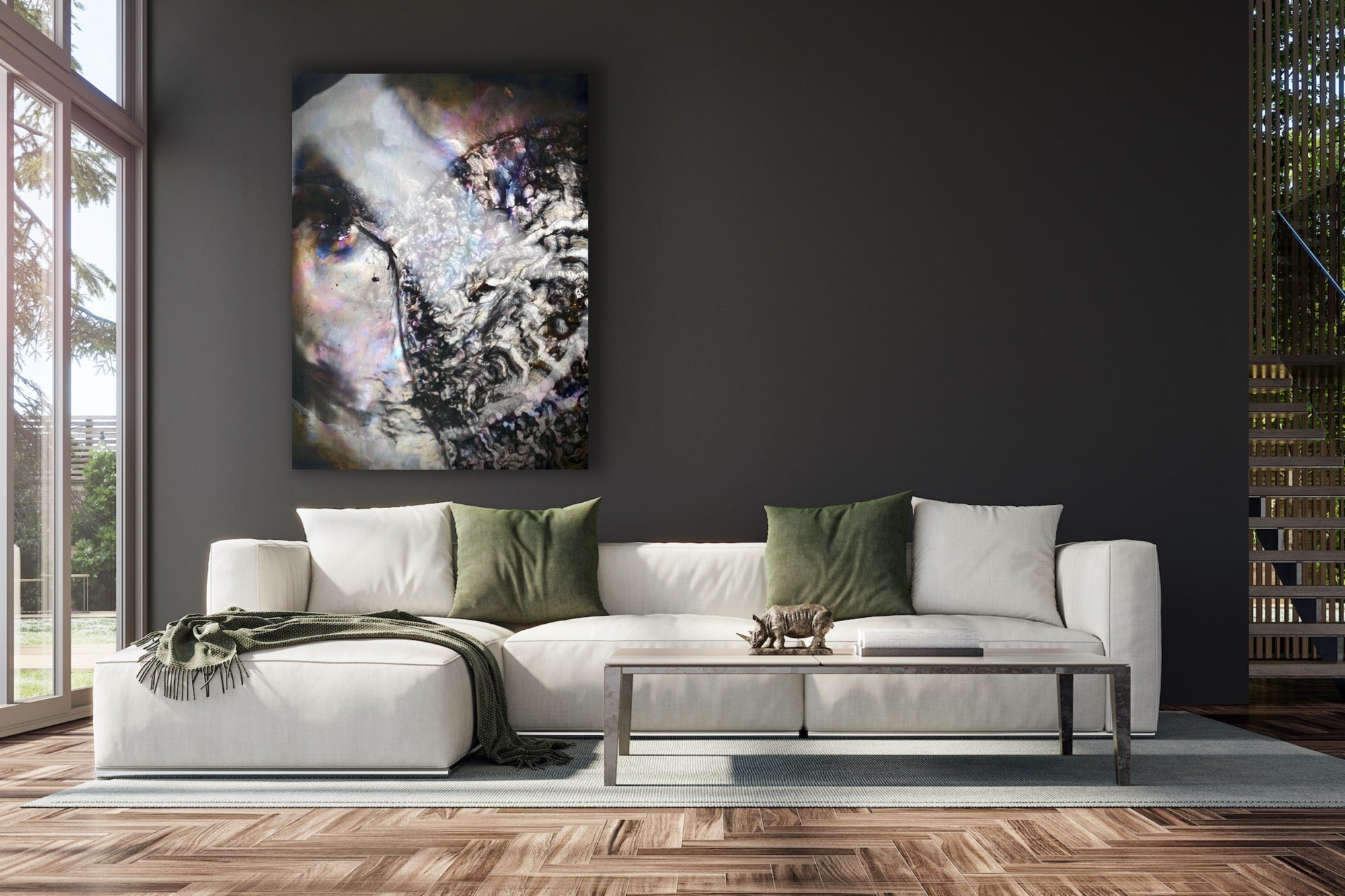 Silk Art in Tanit Print