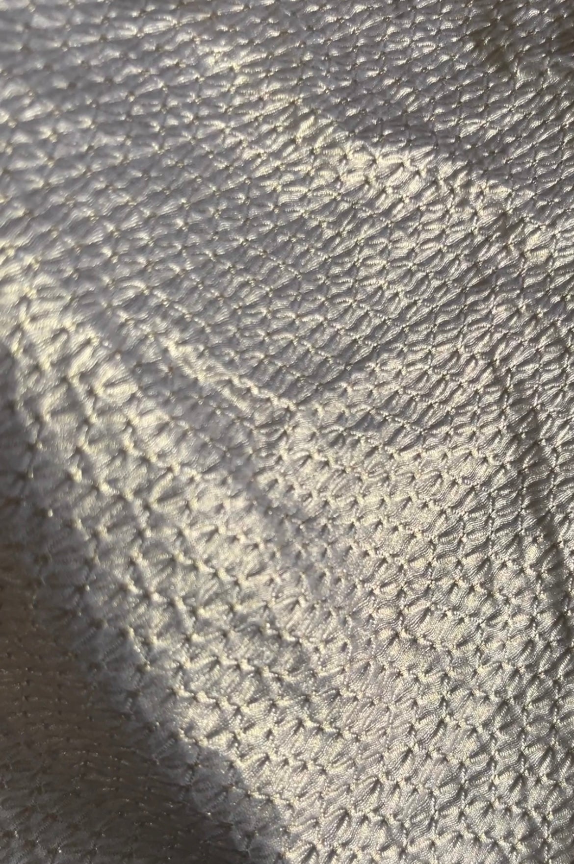 Kaia Cut-out Swimsuit in Gold and Black metallic textures