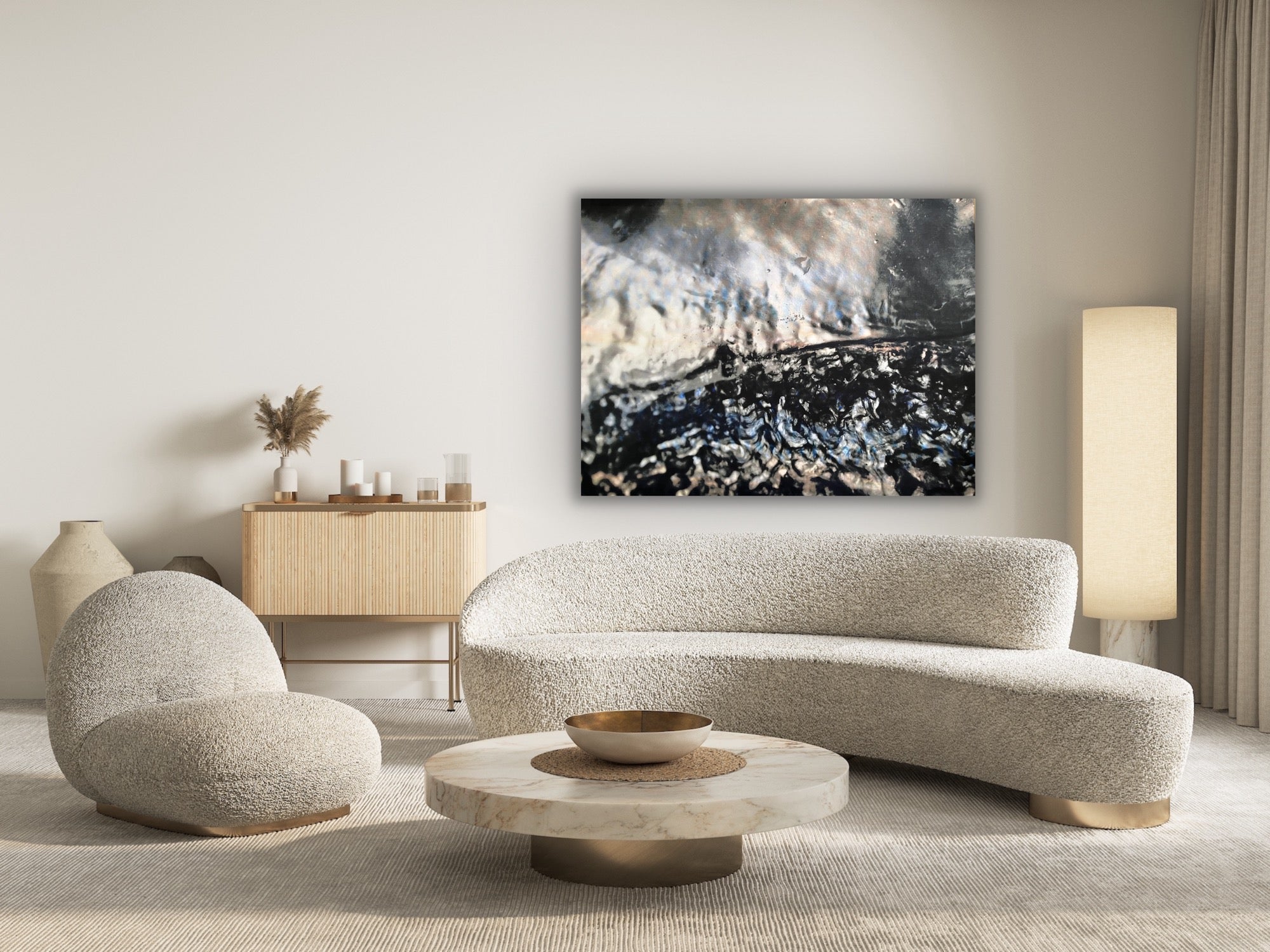 Silk Art in Rūaumoko Print