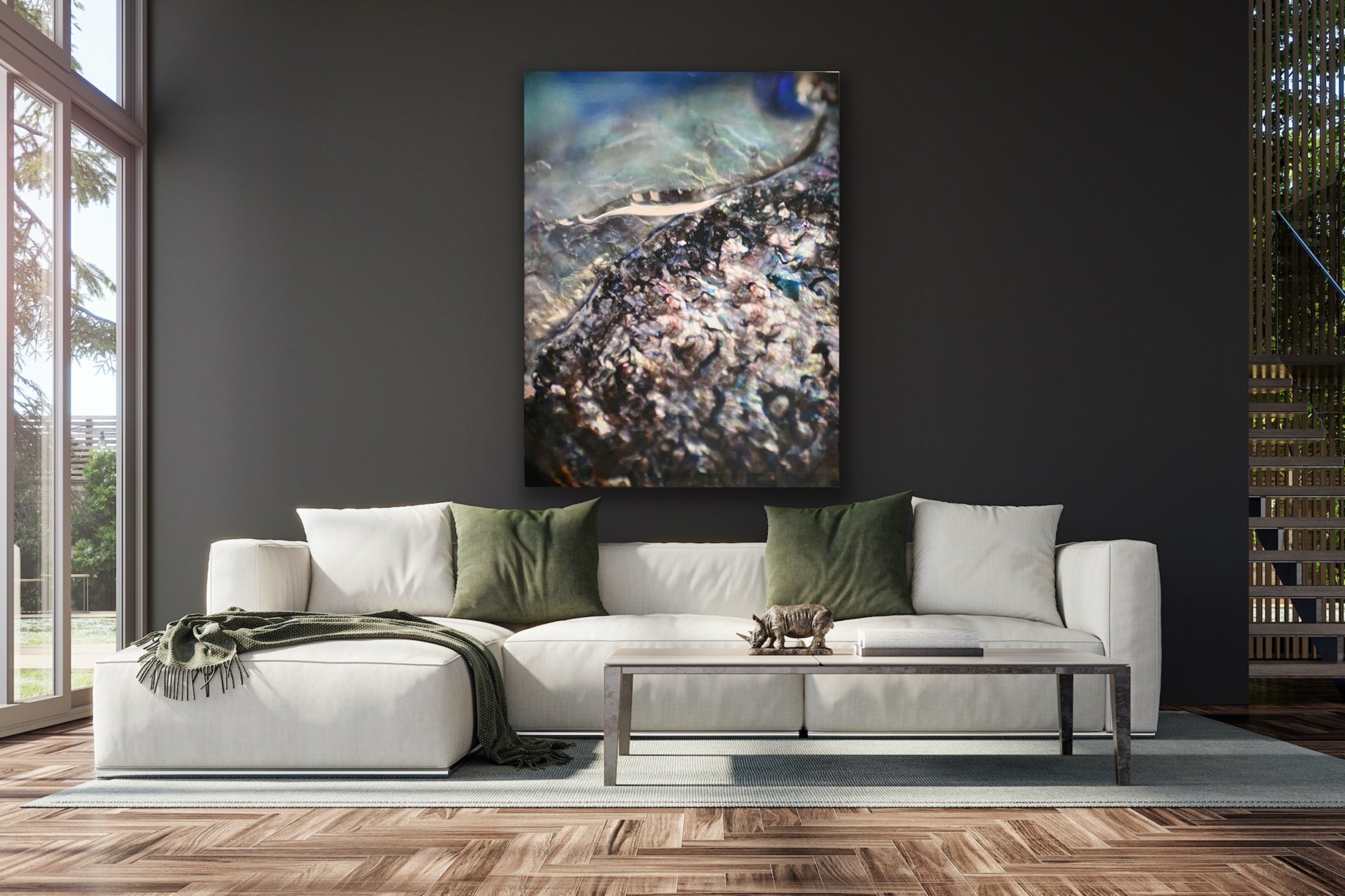 Silk Art in Ishtar Print