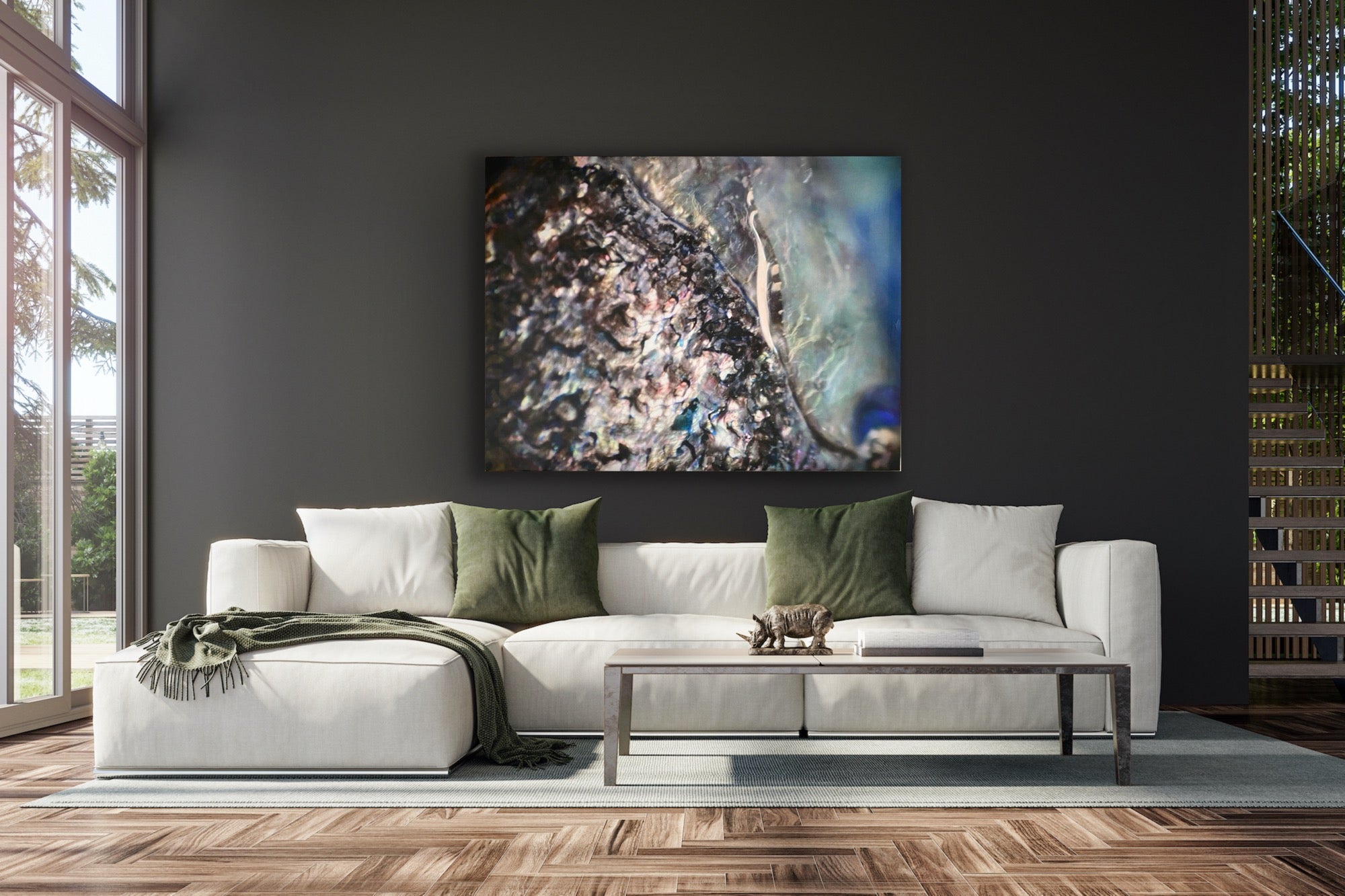 Silk Art in Ishtar Print