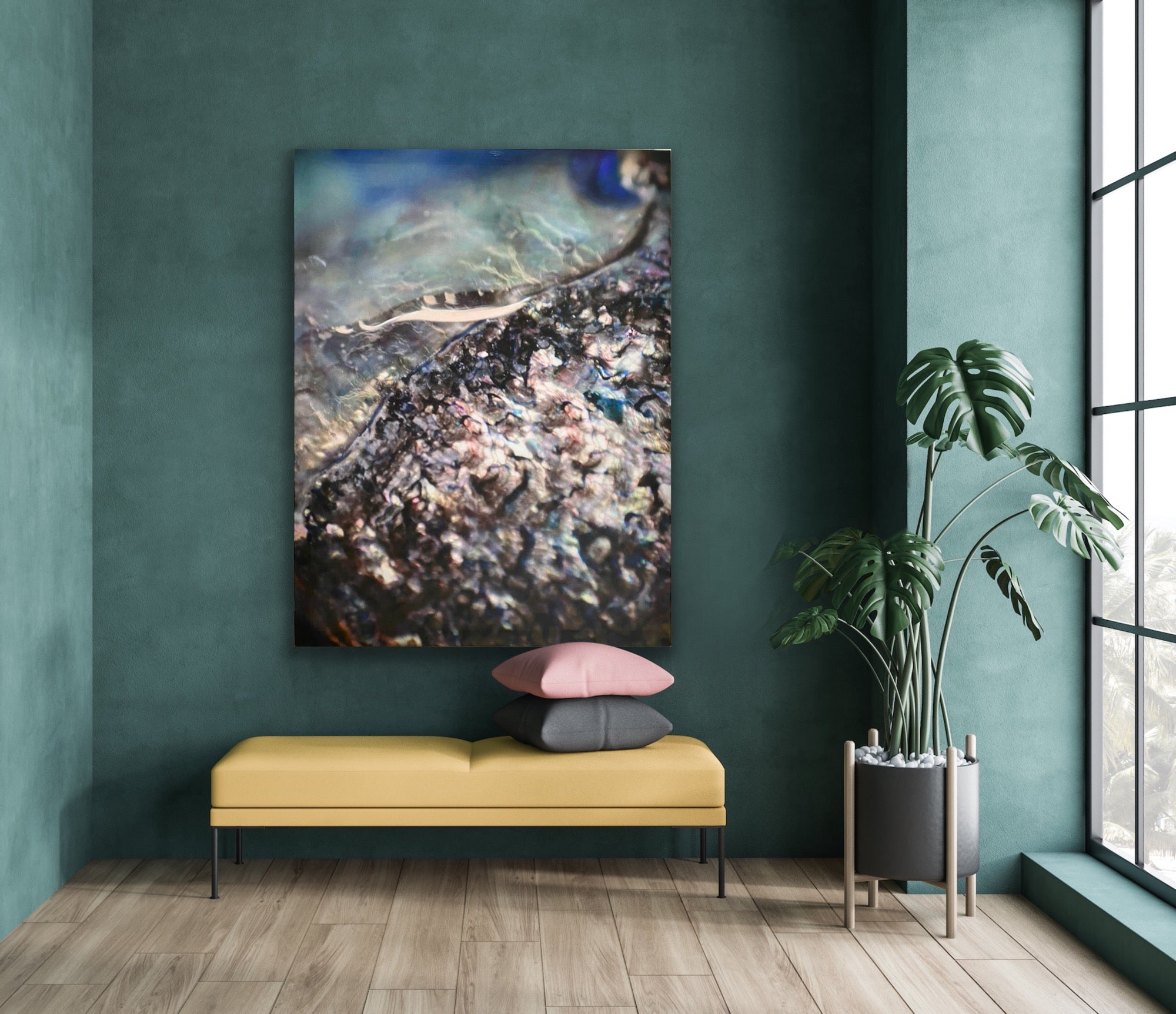 Silk Art in Ishtar Print