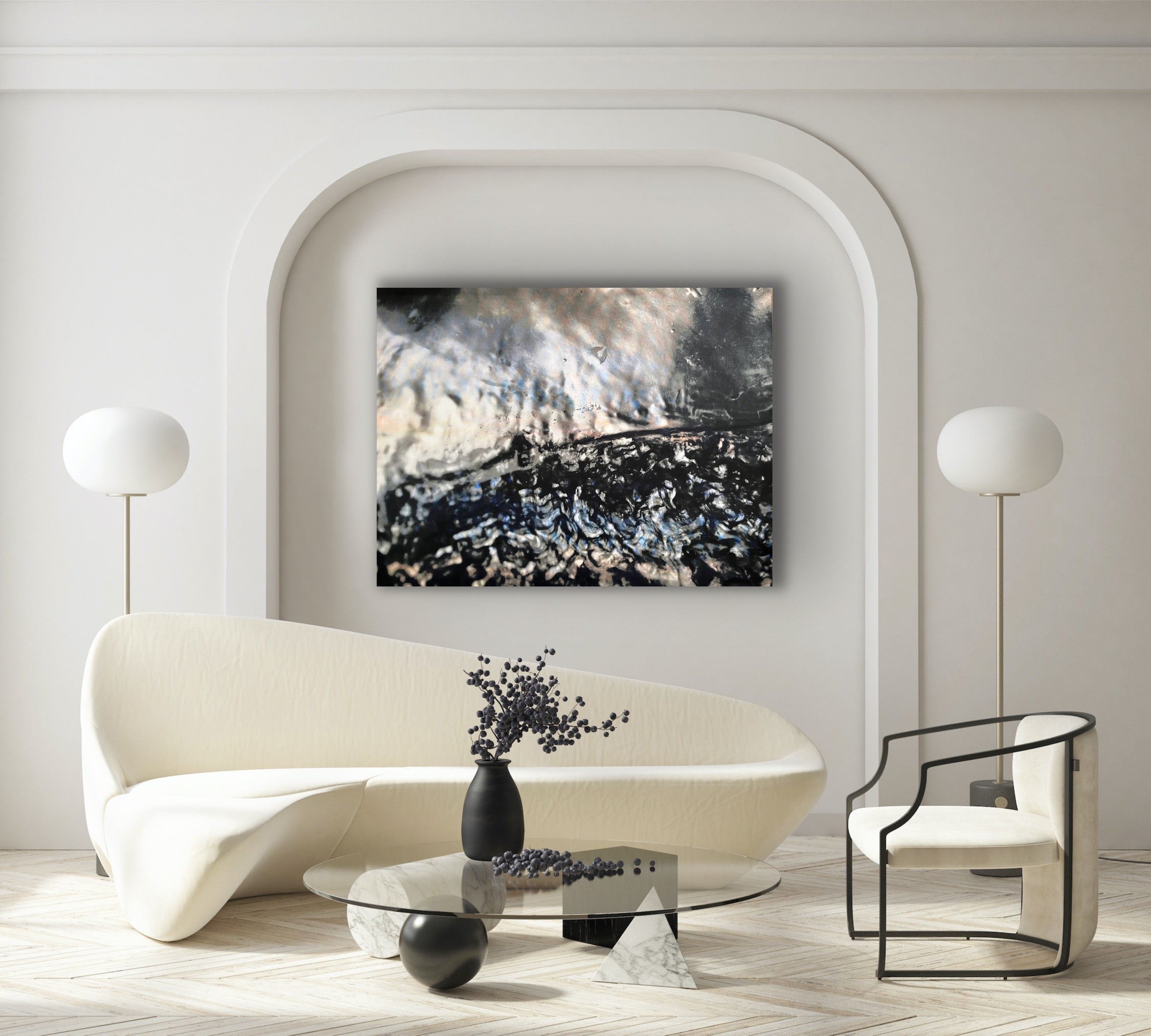 Silk Art in Rūaumoko Print