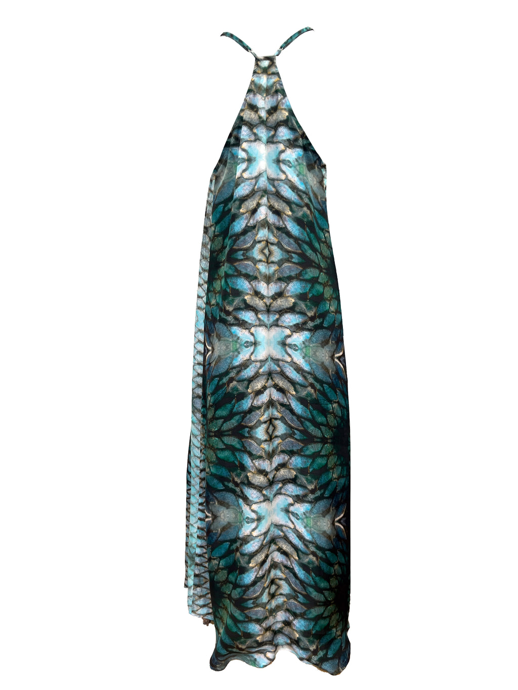 Mayan Dress - Aqua Siren
