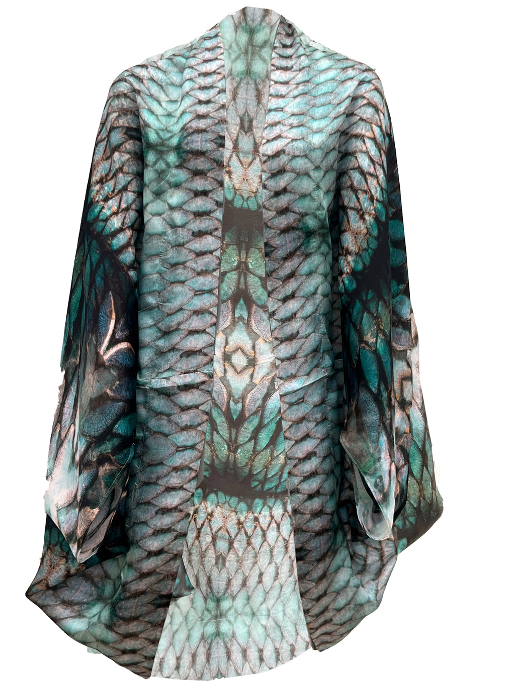 Olivia Cape - Aqua Siren