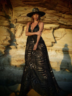 Moray Print Xarracca Silk Dress