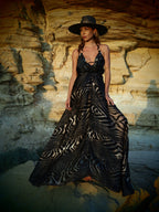 Moray Print Xarracca Silk Dress