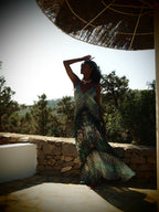 Xarracca Dress - Aqua Siren