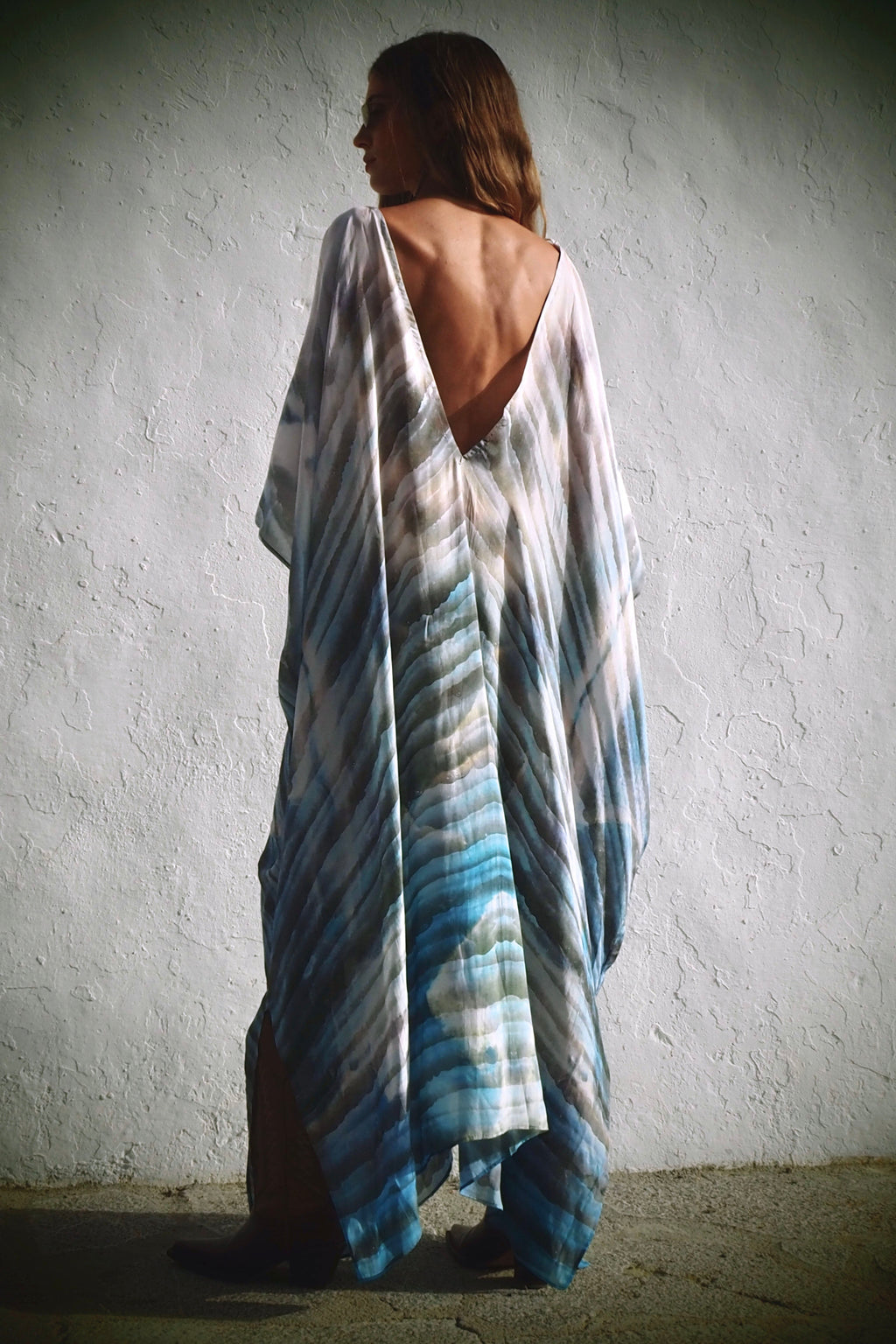 Ashtanga Kaftan - Thalassa print