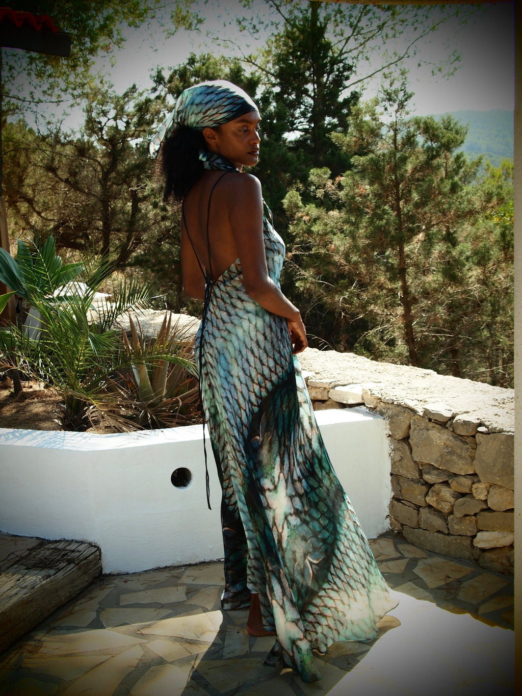 Xarracca Dress - Aqua Siren