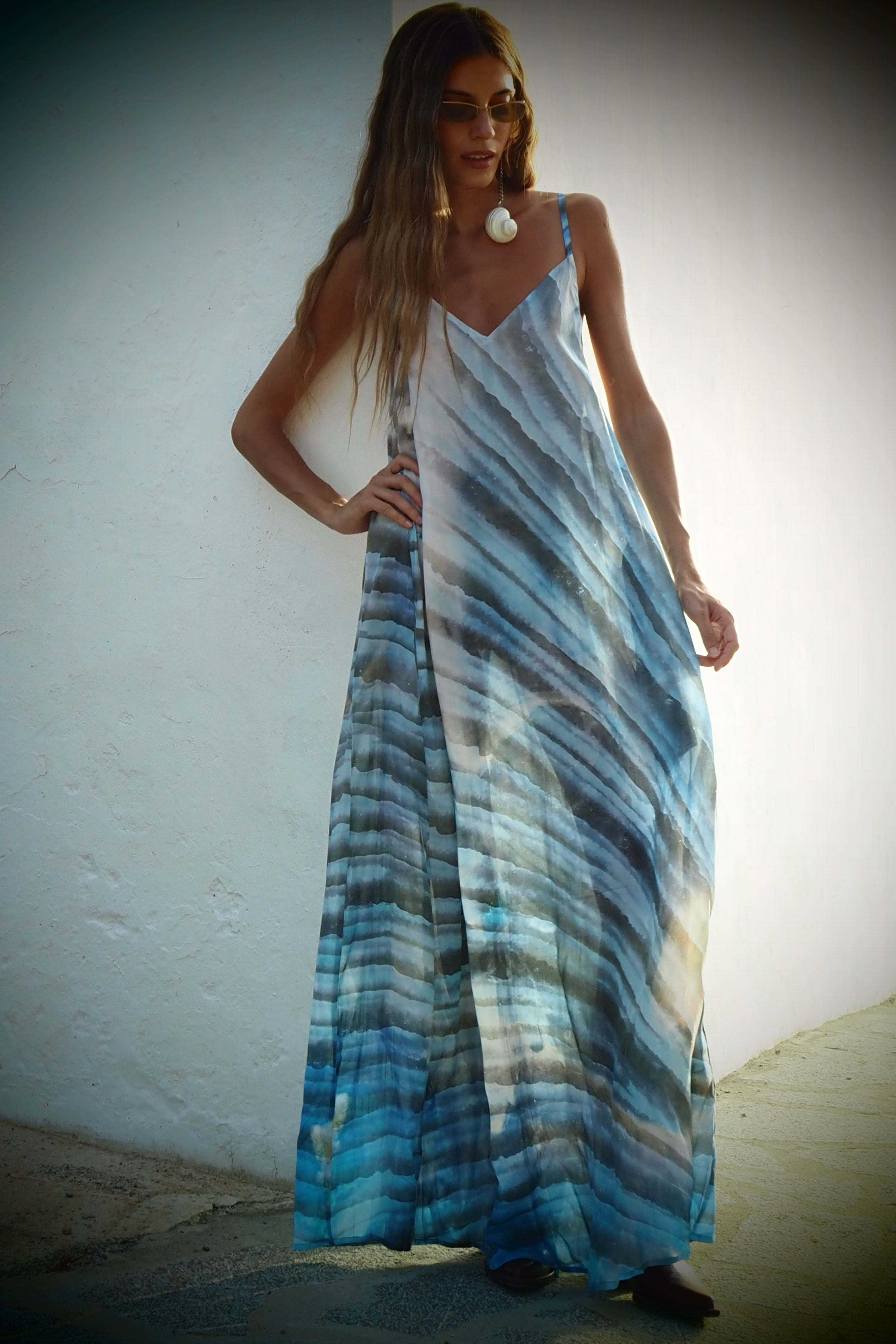 Mayan Dress - Thalassa Print