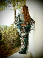 Lola Wrap Shirt -  Aqua Siren