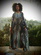 Zandra Silk Kaftan - Gaia Nuovo