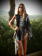 Cleopatra 2 Way Silk Kaftan in Gaia Nuovo