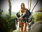 Cleopatra 2 Way Silk Kaftan in Gaia Nuovo